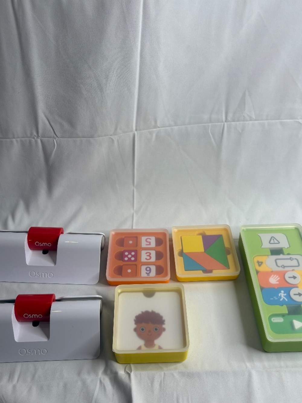 Osmo Learning Lot 2 Bases, Numbers, Little Genius, Tangram, Coding Awbie